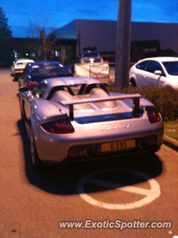 Porsche Carrera GT spotted in Kirchberg, Luxembourg