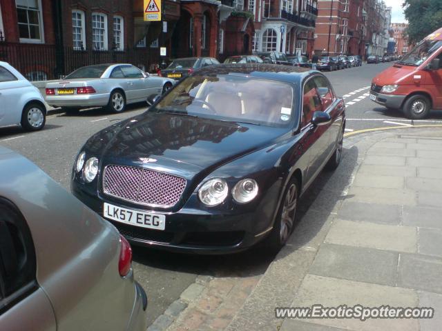 Bentley Continental spotted in London, United Kingdom