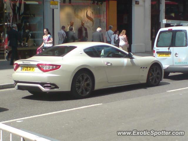 Maserati GranTurismo spotted in London, United Kingdom