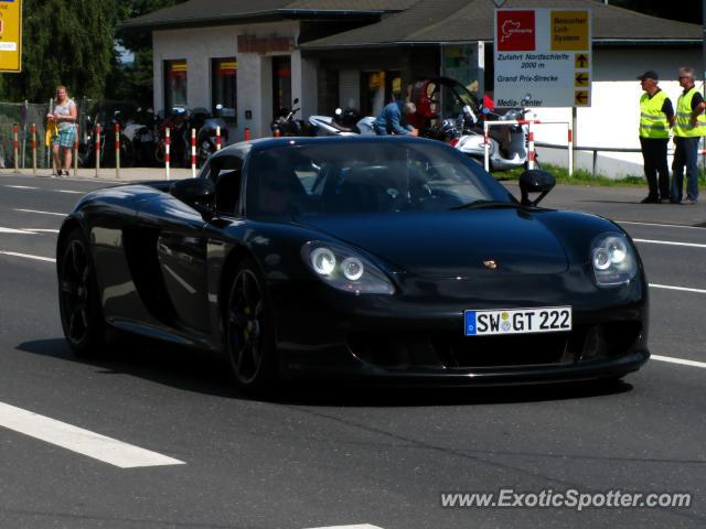 Porsche Carrera GT spotted in Nurburg, Germany