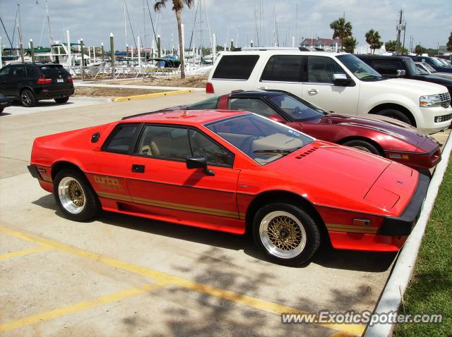 Lotus Esprit spotted in Seabrook, Texas