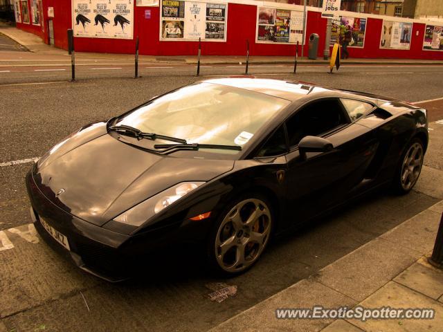 Lamborghini Gallardo spotted in Dublin, Ireland