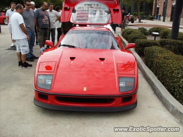 Ferrari F40 spotted in Houston, Texas