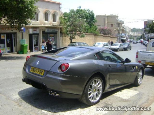 Ferrari 599GTB spotted in Algiers, Algeria