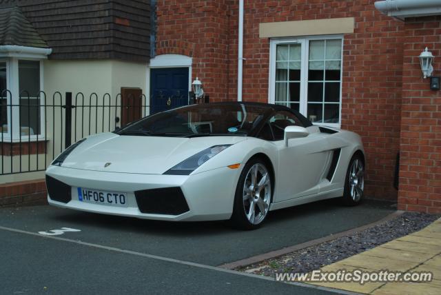 Lamborghini Gallardo spotted in Birmingham, United Kingdom