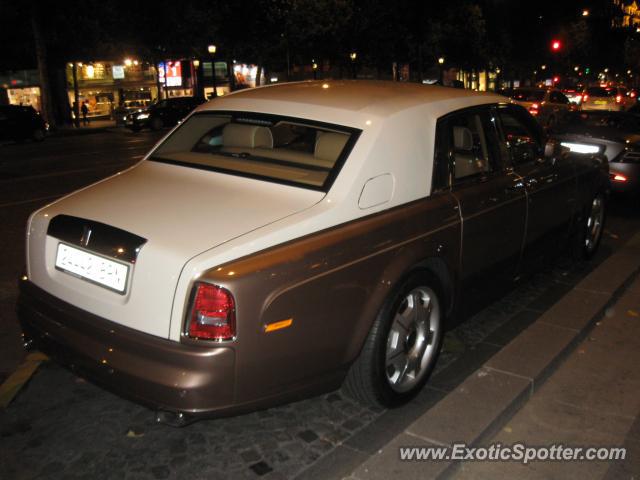 Rolls Royce Phantom spotted in Paris, France