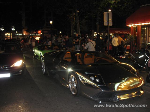 Lamborghini Murcielago spotted in Paris, France