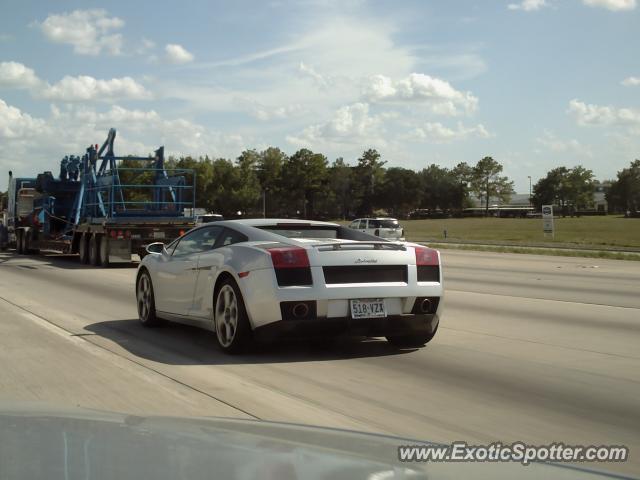 Lamborghini Gallardo spotted in Spring, Texas