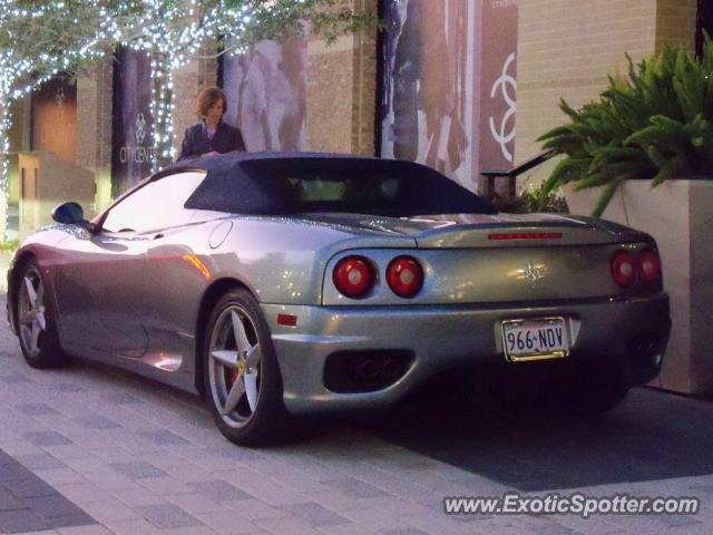 Ferrari 360 Modena spotted in Houston, Texas