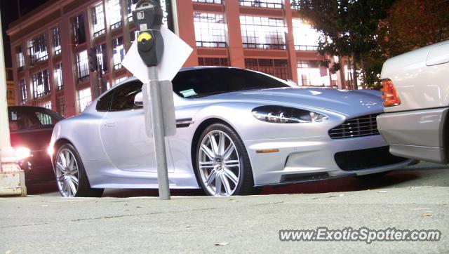 Aston Martin DBS spotted in San Francisco, California