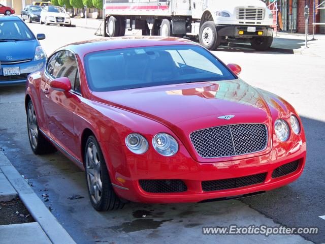 Bentley Continental spotted in San Francisco, California