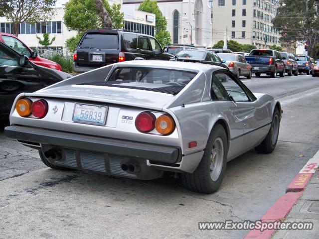 Ferrari 308 spotted in San Francisco, California