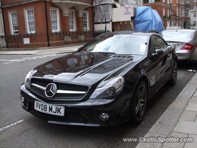 Mercedes SL 65 AMG spotted in London, United Kingdom