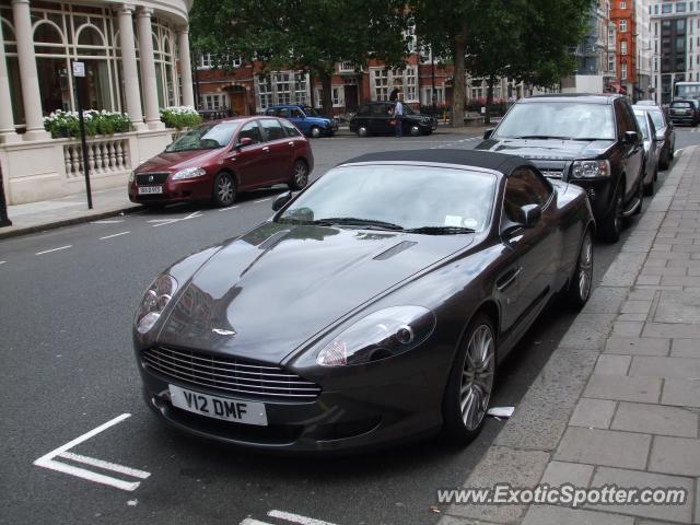 Aston Martin DB9 spotted in London, United Kingdom