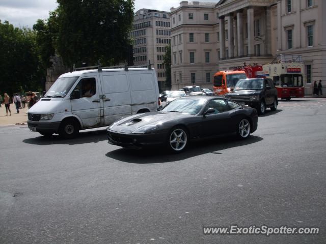 Ferrari 575M spotted in London, United Kingdom