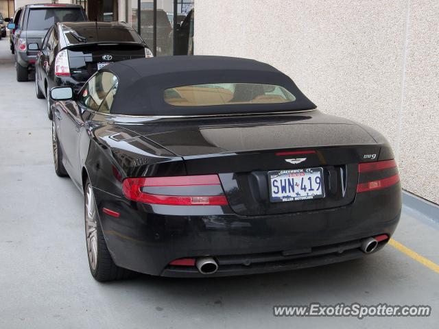 Aston Martin DB9 spotted in Houston, Texas