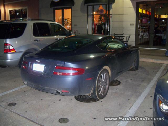 Aston Martin DB9 spotted in Houston, Texas