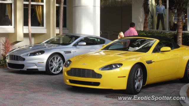 Aston Martin DBS spotted in Miami Beach, Florida