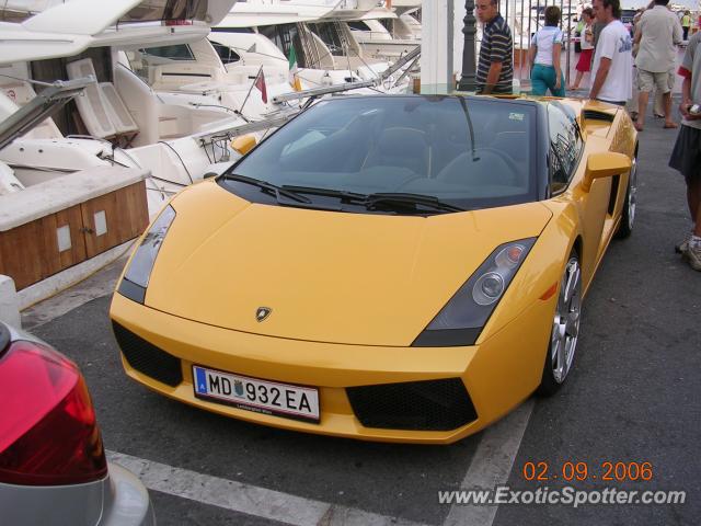 Lamborghini Gallardo spotted in Peurto banus, Spain