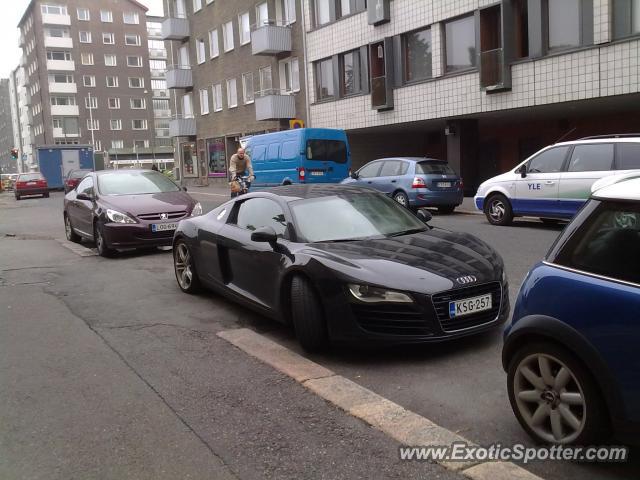 Audi R8 spotted in Helsinki, Finland