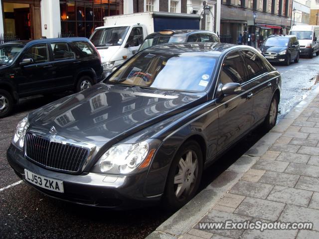 Mercedes Maybach spotted in London, United Kingdom