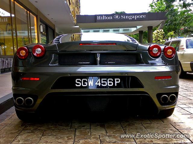 Ferrari F430 spotted in Orchard Road, Singapore