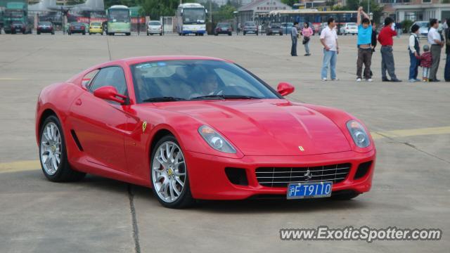 Ferrari 599GTB spotted in Shanghai, China