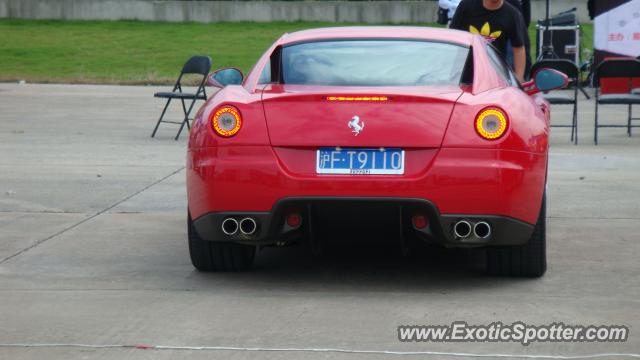 Ferrari 599GTB spotted in Shanghai, China