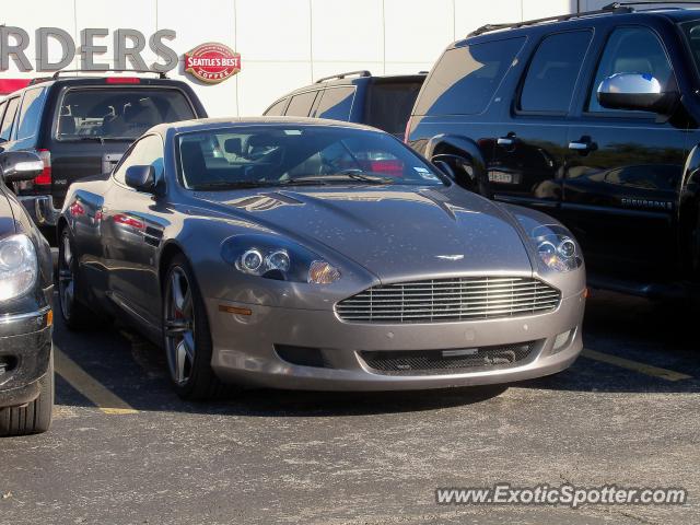 Aston Martin DB9 spotted in Houston, Texas