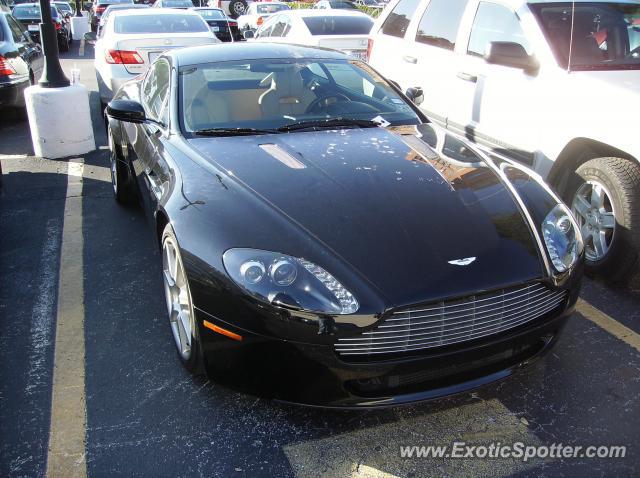 Aston Martin Vantage spotted in Houston, Texas