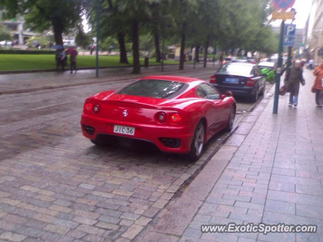 Ferrari 360 Modena spotted in Helsinki, Finland