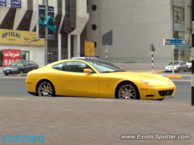 Ferrari 612 spotted in Abu Dhabi, United Arab Emirates
