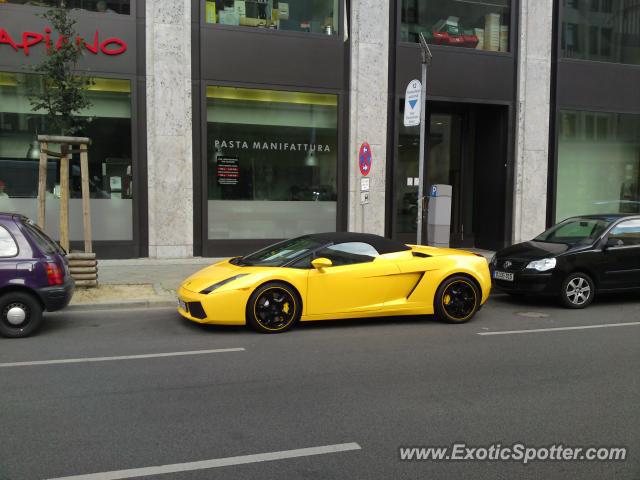 Lamborghini Gallardo spotted in Berlin, Germany