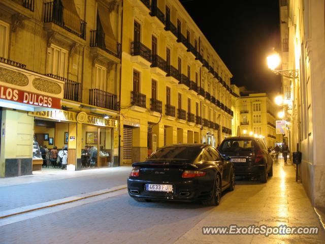 Porsche 911 Turbo spotted in Valencia, Spain