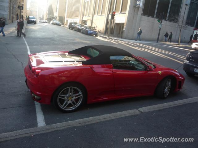 Ferrari F430 spotted in Montreal, Canada