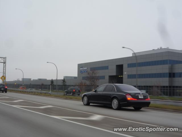 Mercedes Maybach spotted in Montreal, Canada