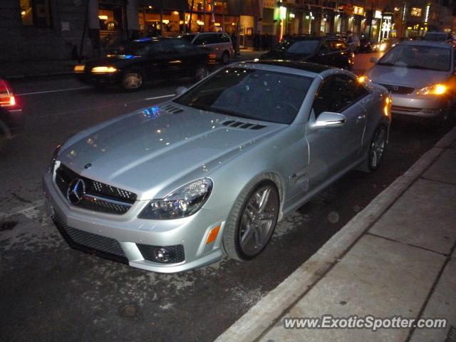 Mercedes SL 65 AMG spotted in Montreal, Canada