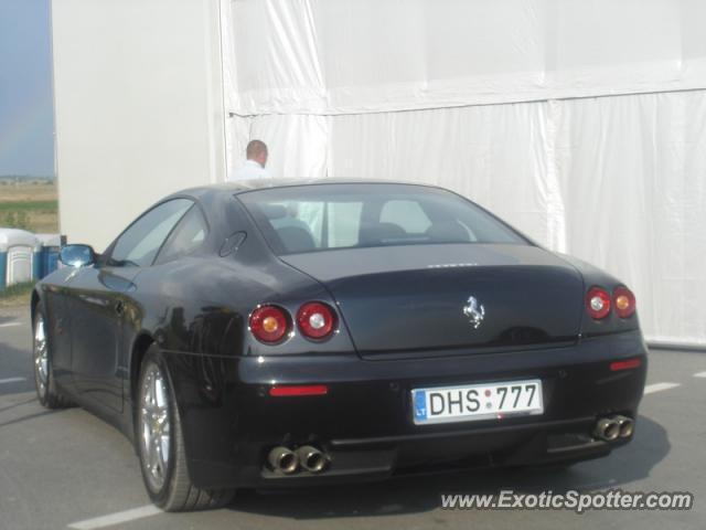 Ferrari 612 spotted in Palanga, Lithuania