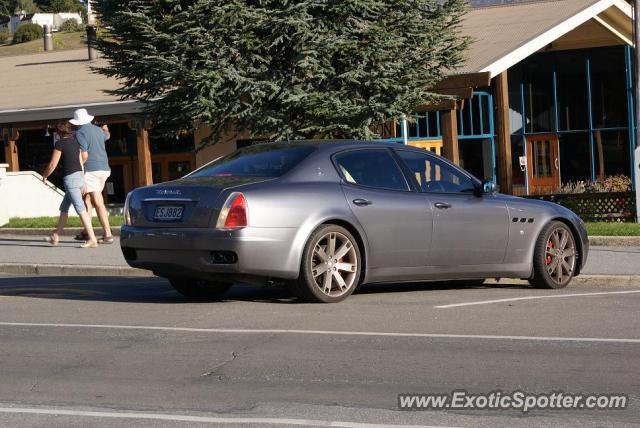 Maserati Quattroporte spotted in Wanaka, New Zealand