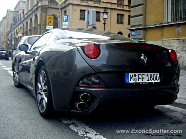 Ferrari California spotted in Munich, Germany