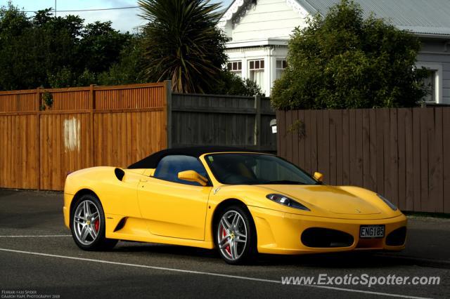 Ferrari F430 spotted in Palmerston North, New Zealand