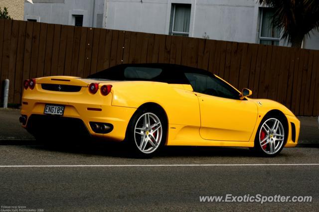 Ferrari F430 spotted in Palmerston North, New Zealand