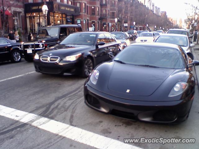 Ferrari F430 spotted in Boston, Massachusetts