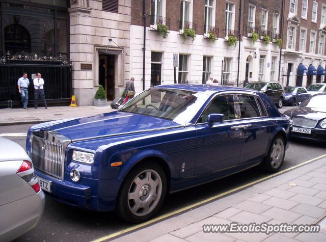 Rolls Royce Phantom spotted in London, United Kingdom