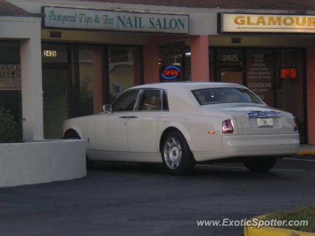 Rolls Royce Phantom spotted in Hollywood, Florida