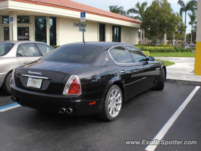 Maserati Quattroporte spotted in Hollywood, Florida