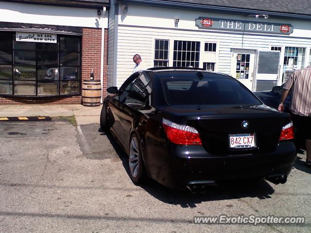 BMW M5 spotted in Boston, Massachusetts