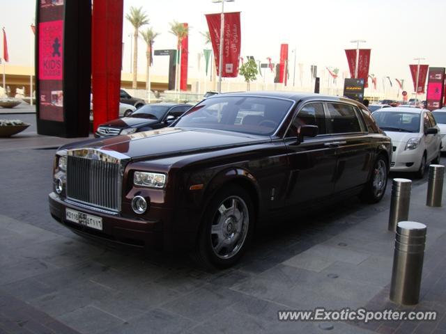 Rolls Royce Phantom spotted in DUBAI, United Arab Emirates