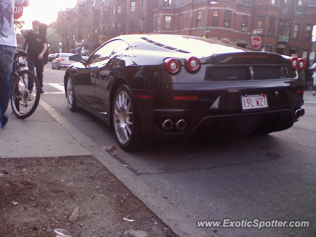 Ferrari F430 spotted in Boston, Massachusetts