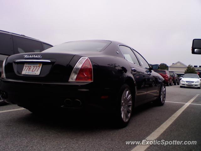 Maserati Quattroporte spotted in Osterville, Massachusetts